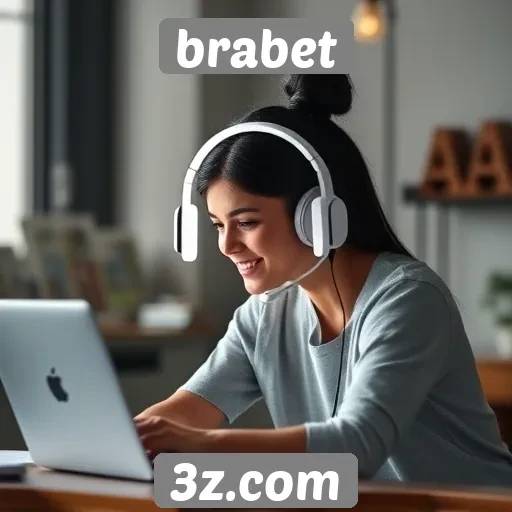 Funcionamento do suporte ao cliente na plataforma Brabet